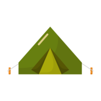 icono de campamento de dibujos animados. png