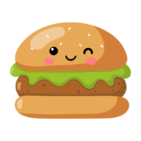 Cartoon Cheeseburger icon. png