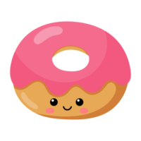 icono de donut de dibujos animados. png