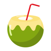 ícone de bebida de coco. png