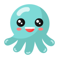 icono de pulpo azul. png