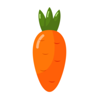 icône de carottes de dessin animé. png