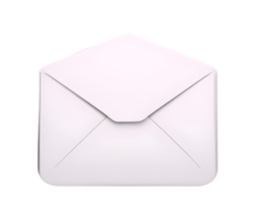 3d mail envelope. email. Generative AI. png