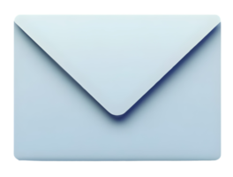 envelope de correio 3d. e-mail. IA generativa. png