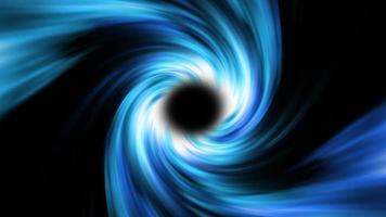 vortex spatial ou trou de ver ou tunnel temporel, une animation vortex, des rayons lumineux au néon de l'hyperespace, un portail de temps de lumière numérique, un vortex bouclable et un tunnel de distorsion hyperespace à travers le temps video