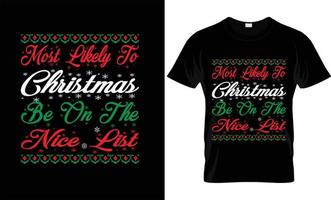 Christmas, vector, typography, Christmas t shirt design vector