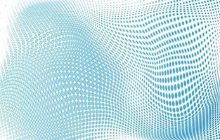 Blue Halftone Background vector