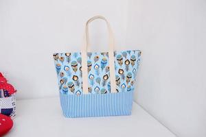 beautiful patterned bag as a background photo