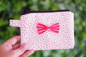 beautiful and cute pouch for shopping photo