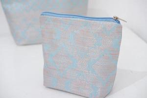 a beautiful and simple pouch as background photo