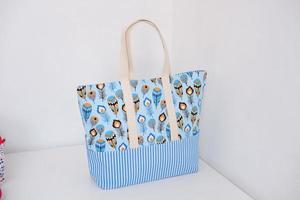 beautiful patterned bag as a background photo