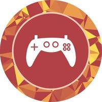 icono de vector de consola de juegos único