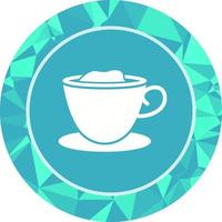 icono de vector de café cremoso