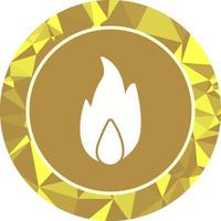 Unique Fire Vector Icon