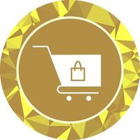 Unique Cart Vector Icon