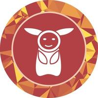 Unique Game Character Vector Icon