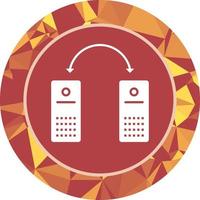 Unique Connected Systems Vector Icon