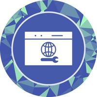 Unique Web Support Vector Icon