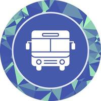 icono de vector de bus