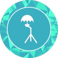 Unique Umbrella Stand Vector Icon