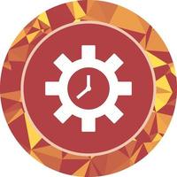 Unique Time Optimization Vector Icon