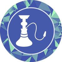 Unique Hookah Vector Icon