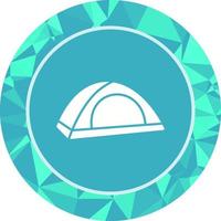 icono de vector de campamento