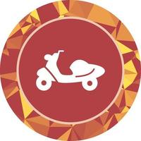 icono de vector de scooter