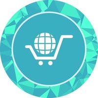 Global Shopping Vector Icon