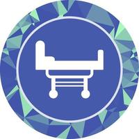 Hospital Bed Vector Icon