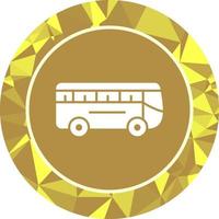 icono de vector de bus