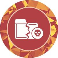 Infected Files Vector Icon