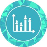 Candidate Graph Vector Icon
