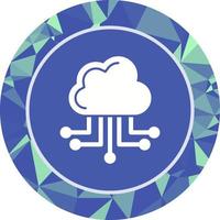 Cloud Computing Vector Icon