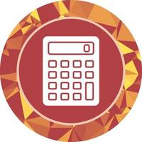 icono de vector de calculadora