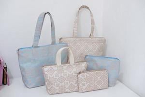 beautiful ladies bag as a background photo