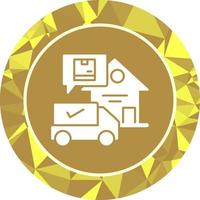 Package Receiving Vector Icon