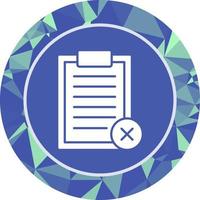 Rejected Vector Icon