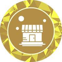 icono de vector de tienda