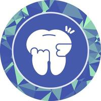 Toothache And Plaque Vector Icon