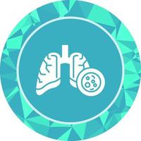 Lung Cancer Vector Icon