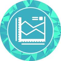 Spline Chart Vector Icon