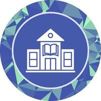 Library Building Vector Icon