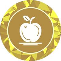 icono de vector de manzana