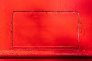 Red background with a rectangular frame. photo