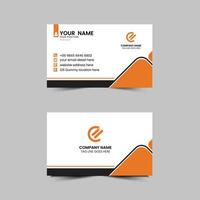 Free vector simple business card template