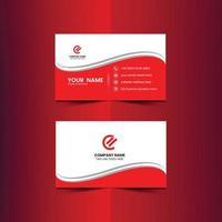 Free vector simple business card template