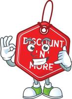 Christmas Discount Tag vector