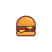 Burger icon design vector illustration