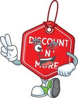 Christmas Discount Tag vector